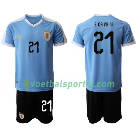 Uruguay Edinson Cavani 21 Kind Thuis Tenue 2019